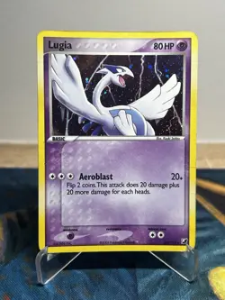 Lugia 29/115 Cosmo Exclusive Holo Rare Ex Unseen Forces Pokemon Card MP - Image 1