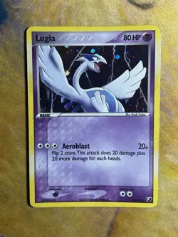 Lugia 29/115 Cosmo Exclusive Holo Rare Ex Unseen Forces Pokemon Card MP - Image 2