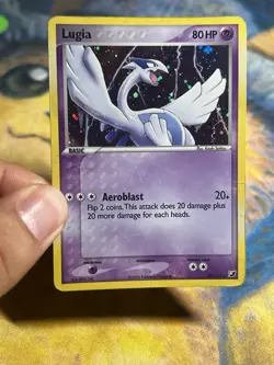 Lugia 29/115 Cosmo Exclusive Holo Rare Ex Unseen Forces Pokemon Card MP - Image 3