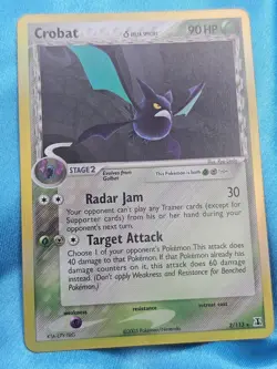 Crobat 2/113 Holo NM EX Delta Species Pokemon TCG Card - Image 1