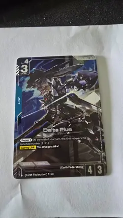 Delta Plus Alternate Art Foil - GD01-006 R+ NM - Gundam TCG Card Game - Image 1