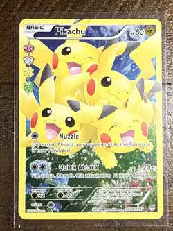 (A) Pikachu RC29/32 Full Art Pokemon TCG Generations: Radiant Collection Card - Image 1