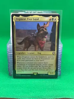 MTG - DOGMEAT, EVER LOYAL (Foil) - Fallout (M) - Image 1