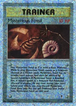 Mysterious Fossil 109/110 Legendary Collection Reverse Holo vintage pokemon card - Image 1