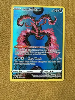 Pokemon Card Galarian Moltres SWSH284 Full Art Promo - Image 1