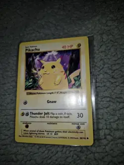 Pikachu 58/102 Sealed CD Promo Japanese/English 1999 Pokemon Card Mint - Image 1