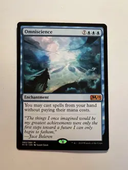 Omniscience - MTG Core Set 2019 - NM - Image 1