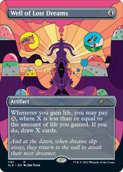 Well of Lost Dreams (Secret Lair 1181) FOIL Promo NM Artifact Rare CARD ABUGames - Image 1
