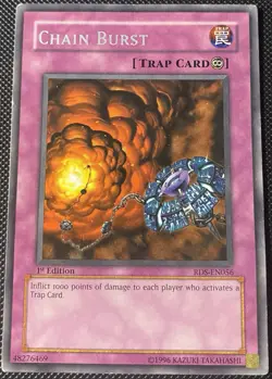 Chain Burst RDS-EN056 Rise of Destiny 1st Edition - Yugioh Card - Image 1