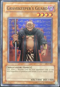 Gravekeeper's Guard PGD-061 Pharaonic Guardian Unlimited - Yugioh Card - Image 1