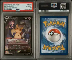 PSA 10 Mimikyu V TG16 Pokemon Card 2022 Brilliant Stars - Image 2