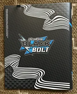 Pokemon TCG Black Bolt Binder, BINDER ONLY - NO CARDS, New - Image 2