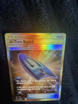 U-Turn Board (Secret) 255/236 Sm-Unified Minds Holo - Pokemon Card - Image 3