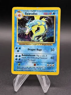 Gyarados - 6/102 - Holo Rare - Unlimited Edition DMG English Pokemon Base Set - Image 1