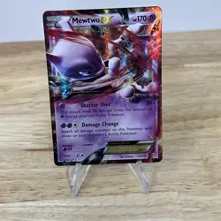 Pokemon TCG - Mewtwo EX 62/162 - Ultra Rare Holo - XY BREAKthrough - Image 1