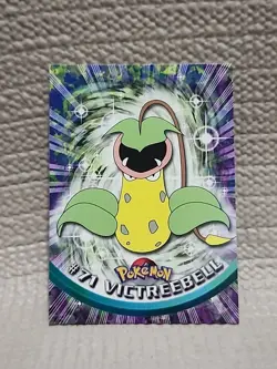 Pokemon #71 Victreebell Card Topps TV Animation Edition Series - Image 1