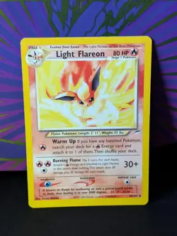 Light Flareon 46/105 - LP - Pokemon Neo Destiny - Vintage - Image 1