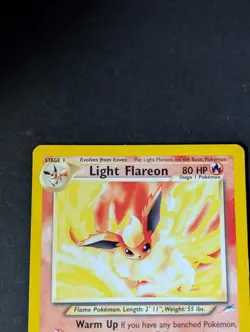 Light Flareon 46/105 - LP - Pokemon Neo Destiny - Vintage - Image 2