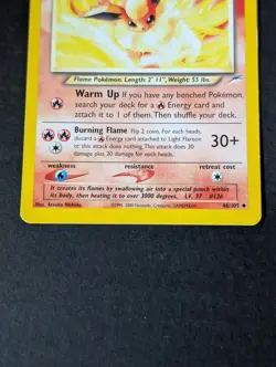 Light Flareon 46/105 - LP - Pokemon Neo Destiny - Vintage - Image 3