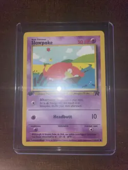 Pokemon Slowpoke - WOTC Team Rocket Set Common 67/82 1st Edition 2000 - Image 1