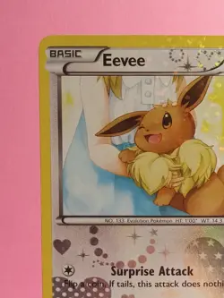Pokemon TCG Eevee RC14/RC25 Legendary Treasures: Radiant Collection Holo LP - Image 4
