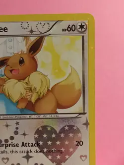 Pokemon TCG Eevee RC14/RC25 Legendary Treasures: Radiant Collection Holo LP - Image 5