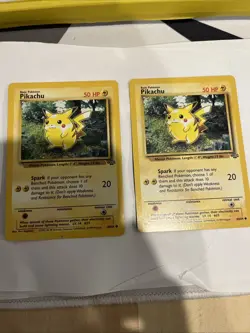 Pokemon TCG 1999 Pikachu Jungle 60/64 Lot x2 - Image 1