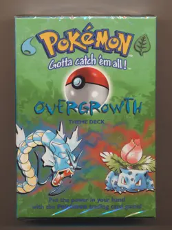 1999 Pokemon Base Set Overgrowth Theme Deck Vintage FACTORY SEALED!! - Image 1