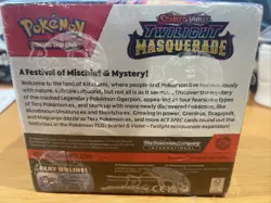POKEMON TCG Scarlet & Violet Twilight Masquerade Booster Box - Image 3