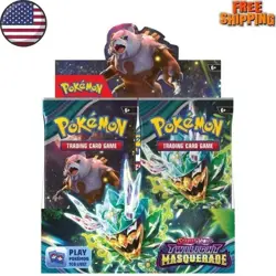 POKEMON TCG Scarlet & Violet Twilight Masquerade Booster Box - Image 1
