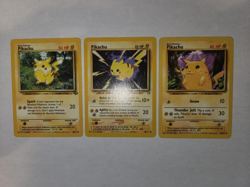 Pokemon - PIKACHU - LOT - 60/64 - 70/111 - 58/102 - NM/LP (3) - Image 2
