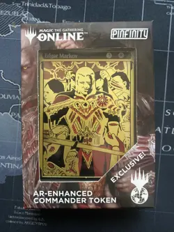 MTG Pinfinity Edgar Markov Commander & Blood Token & Lanyard Set Magic Con 2025 - Image 2
