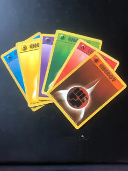 Base Set Energy / Common Trainer Bundles Vintage Wotc Cards - Image 1