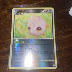 Igglybuff 44/123 HeartGold SoulSilver Reverse Holo Pokemon Card - Image 4