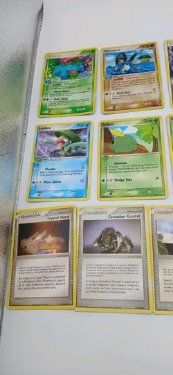 Lot of 41 Crystal Guardians MP Pokemon Cards *NO Doubles* 3 Rares 15 Uncommons - Image 2