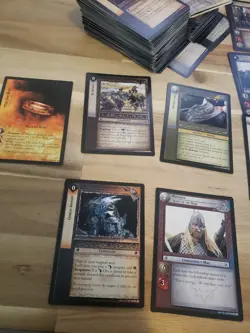 Lord Of The Rings Trading Card Game Lot Of 235 - 17 Rare - Image 3