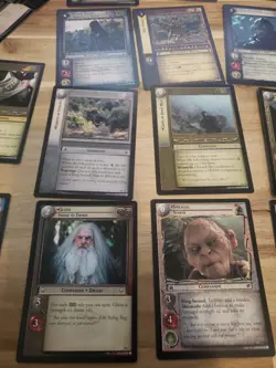 Lord Of The Rings Trading Card Game Lot Of 235 - 17 Rare - Image 4