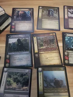 Lord Of The Rings Trading Card Game Lot Of 235 - 17 Rare - Image 5