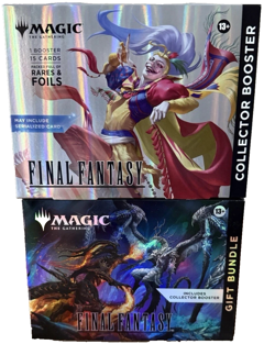 MTG Magic Final Fantasy Omega Collector Booster & Gift Bundle Package SEALED - Image 1