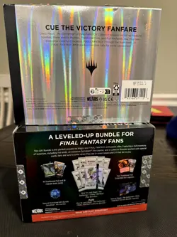 MTG Magic Final Fantasy Omega Collector Booster & Gift Bundle Package SEALED - Image 2