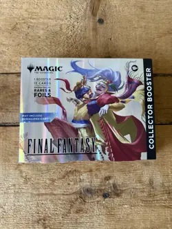 MTG Magic Final Fantasy Omega Collector Booster & Gift Bundle Package SEALED - Image 2