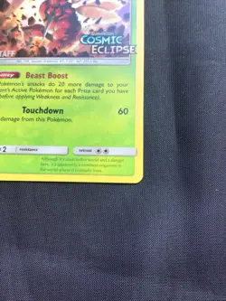 Pokemon Cards: Cosmic Eclipse Prerelease Promo: Buzzwole SM218 - Image 5