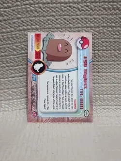 Topps Pokemon Card Series 1 TV Animation Edition, #50 Diglett, holo - Image 2