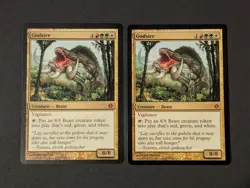 2x Godsire Magic the Gathering MtG card Shards of Alara - Image 1