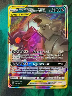 Pokemon Card Mega Sableye & Tyranitar GX Tag Team Unified Minds 126/236 - Image 1