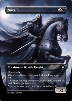 Nazgul - High Quality Altered Art Custom Cards - Image 1
