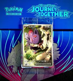 N's Zorua SVP 189 ETB Black Star Promo Card Sealed Journey Together Pokemon TCG - Image 1