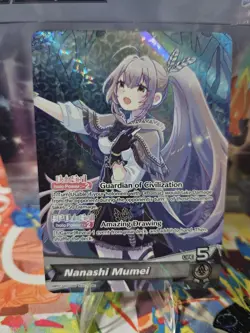 Hololive Nanashi Mumei OSR hBP01-002 OSR EN English Blooming Radiance Card - Image 1