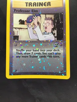 Pokemon Cards: Best of Game Promo: Professor Elm 3 - Image 2