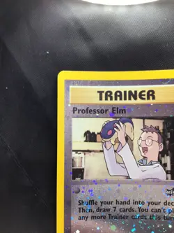 Pokemon Cards: Best of Game Promo: Professor Elm 3 - Image 3